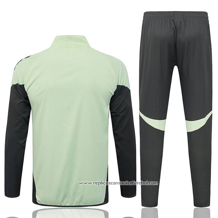 Chandal de Corta-vento do Real Madrid 2025-2026 Verde